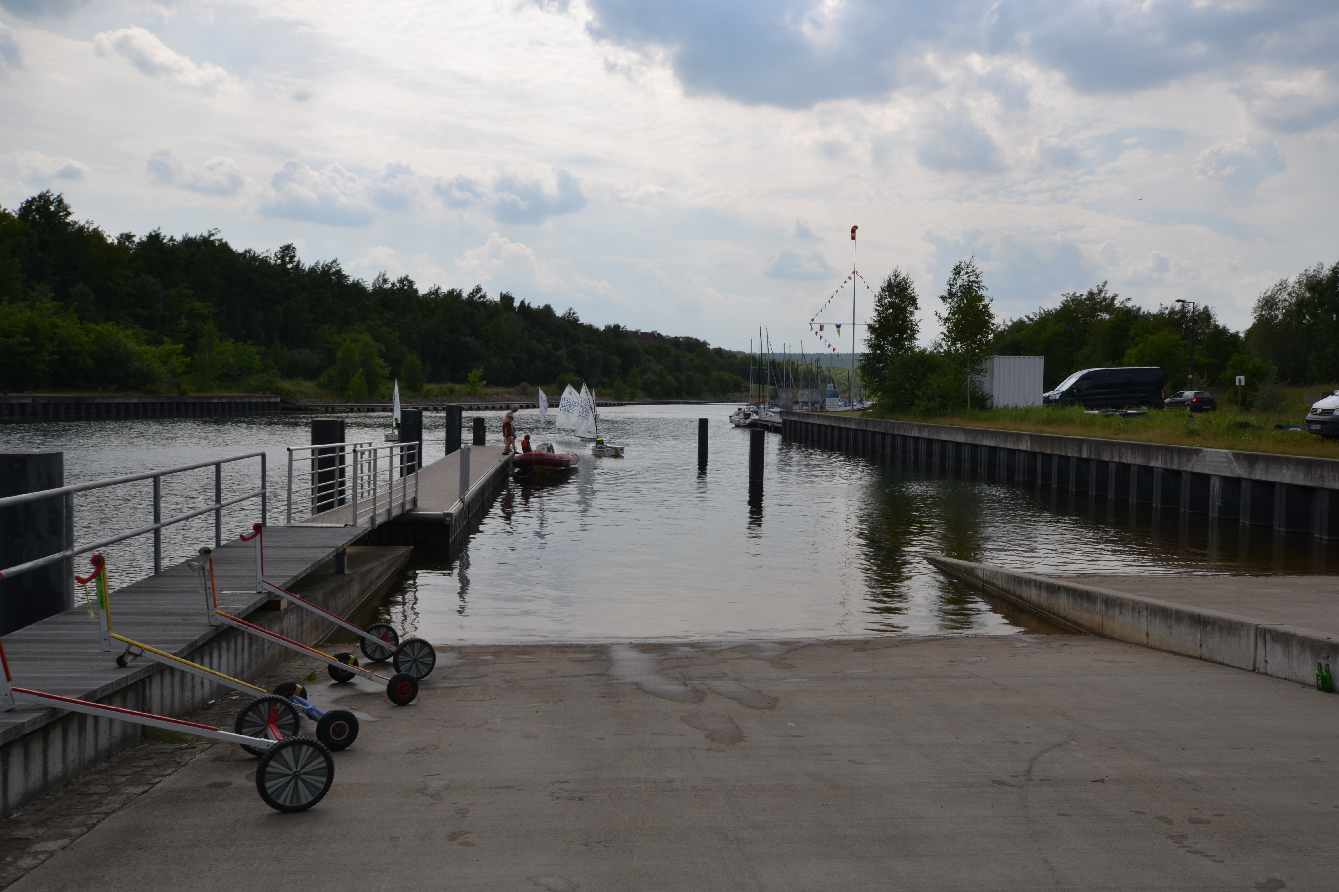 Marina: Slipanlage - Hafen Görlitz