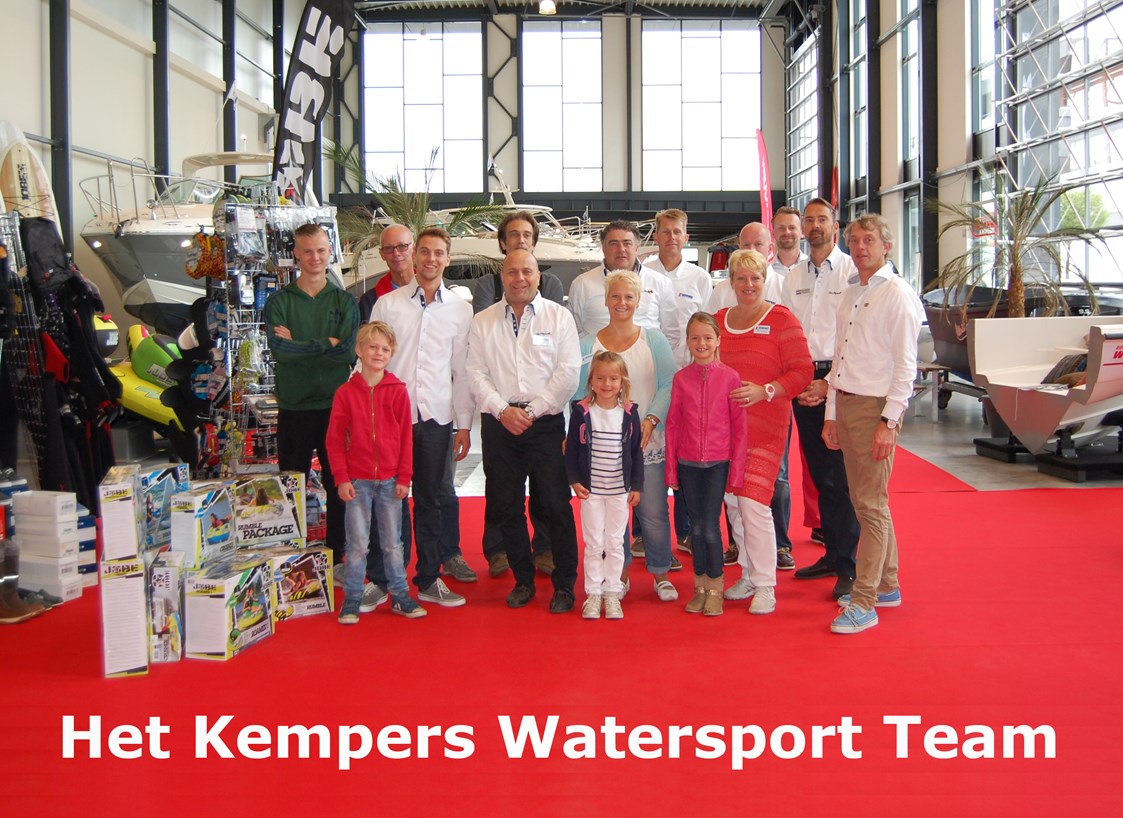 Marina: The Kempers Watersport team - Kempers Watersport