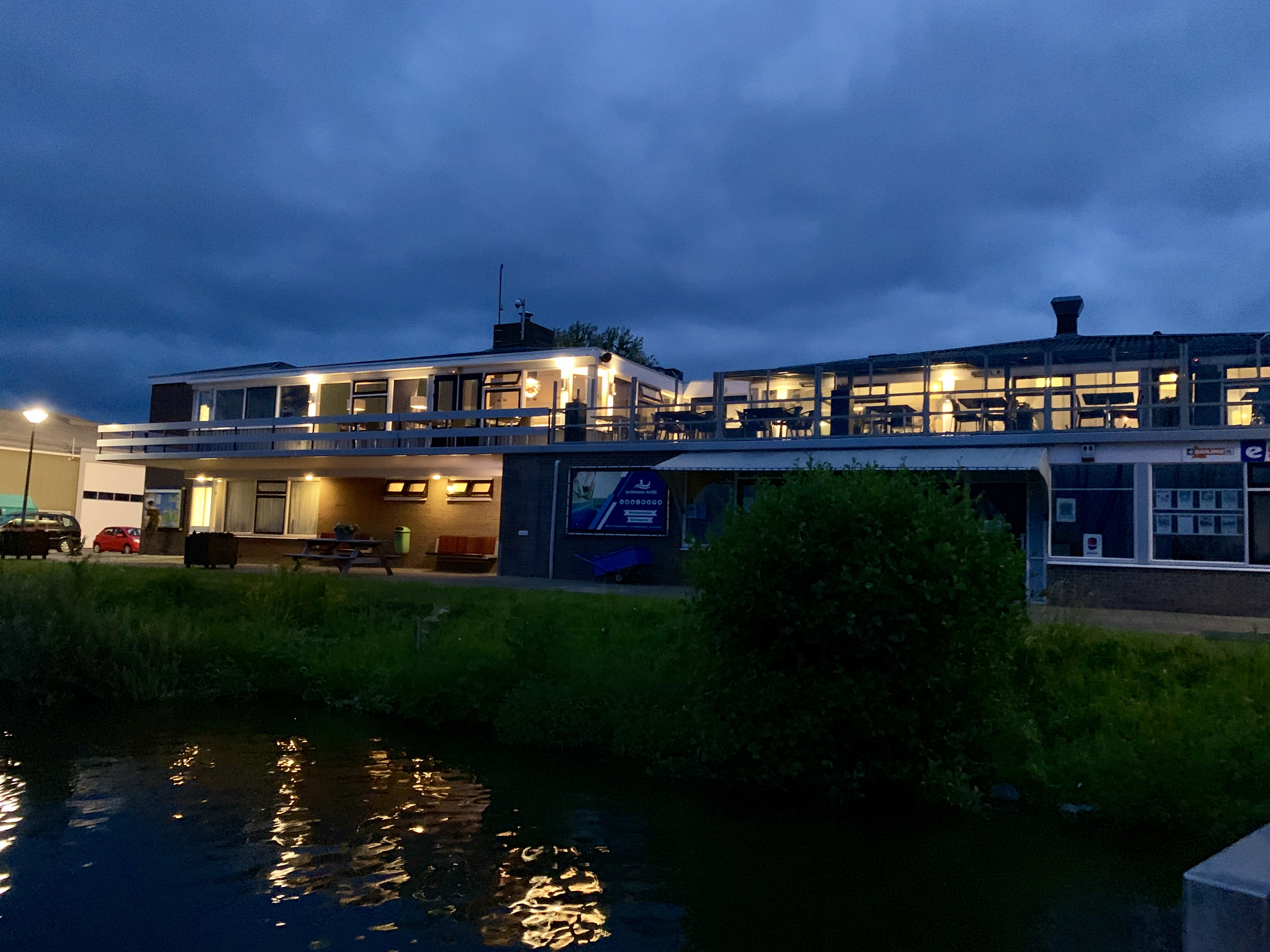 Yachthafen - Andijk - Havenkantoor, Hafengebäude - Jachthaven Andijk