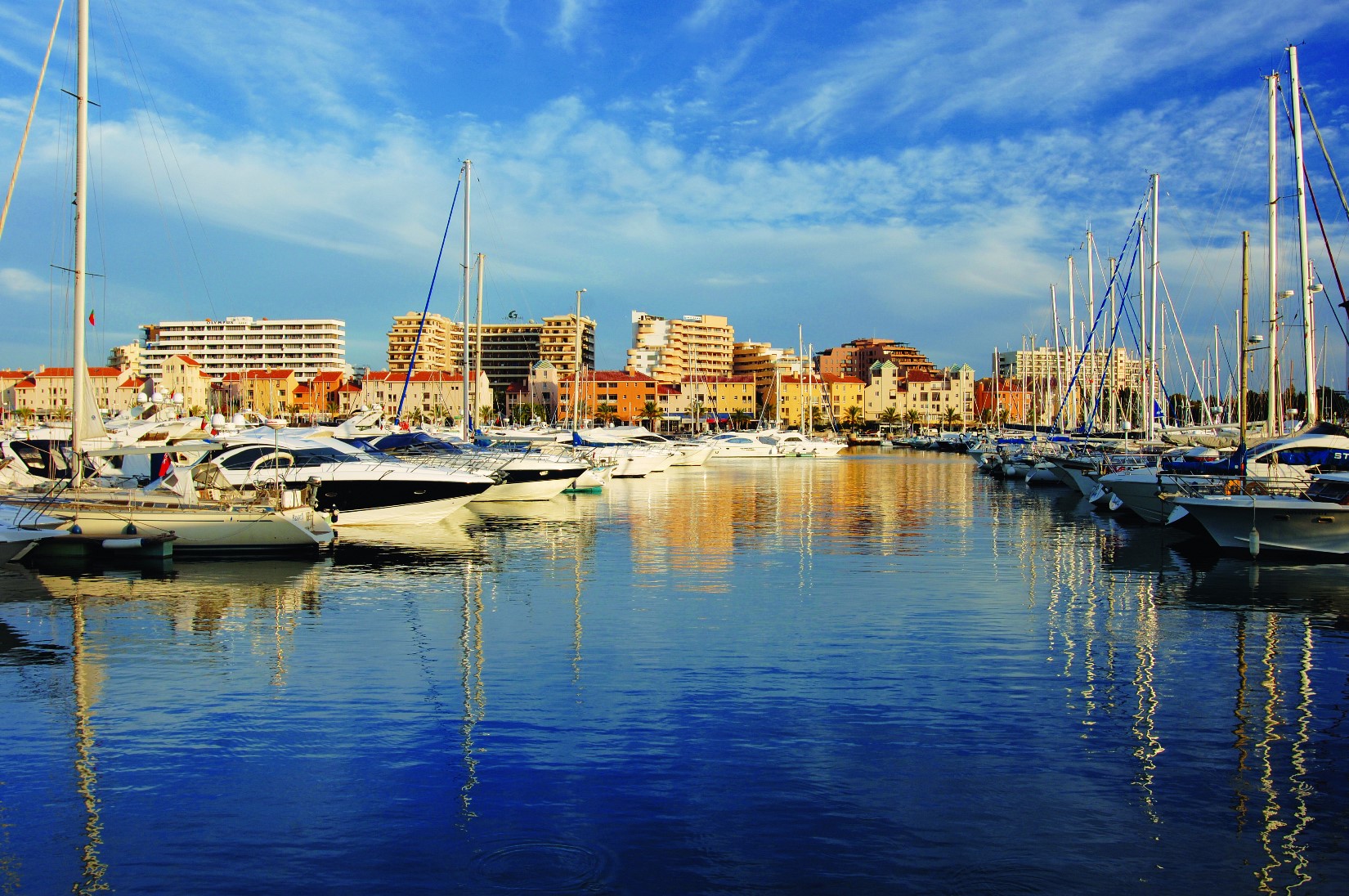 Yachthafen - Wäschetrockner - Algarve - Abendstimmung - Marina de Vilamoura